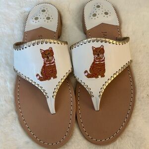 Jack Rogers Sandals (NEW) Orange Cat
